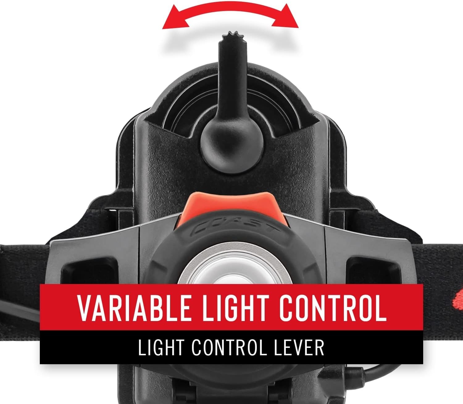 COAST HL7 330 Lumen Focusing LED Headlamp with TWIST FOCUS™, Black
