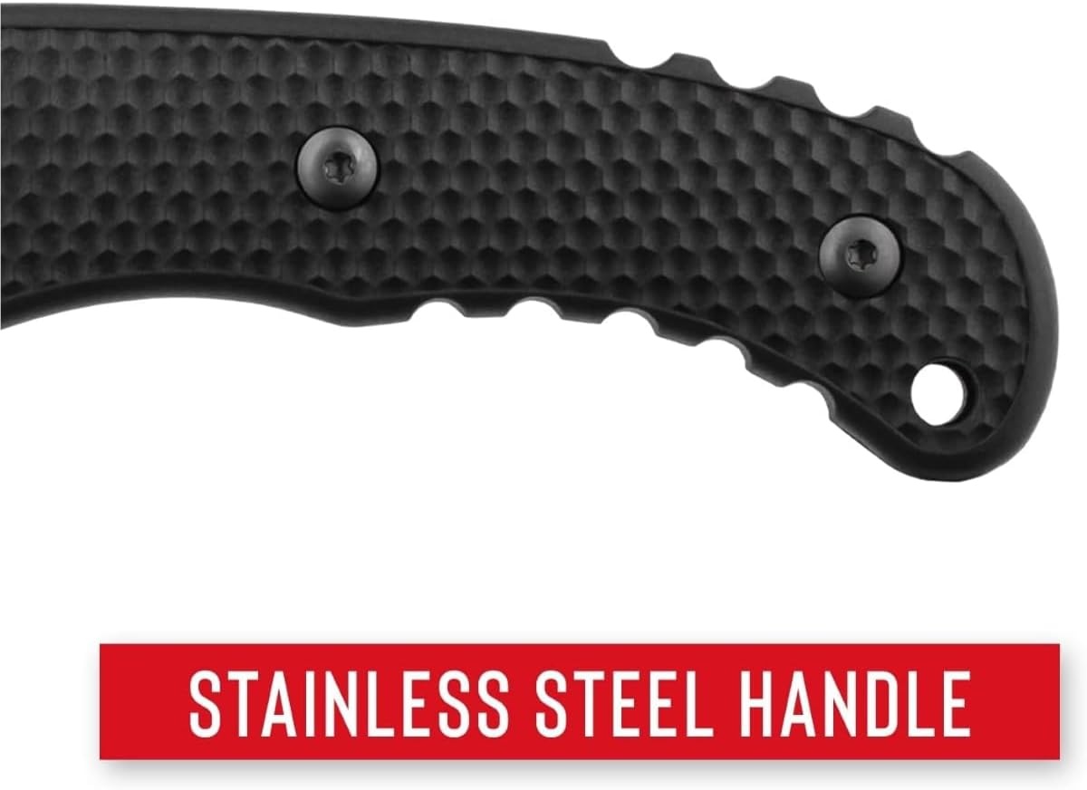 COAST® F402 4″ Stainless Steel Blade Fixed Blade Knife, Sheath Included
