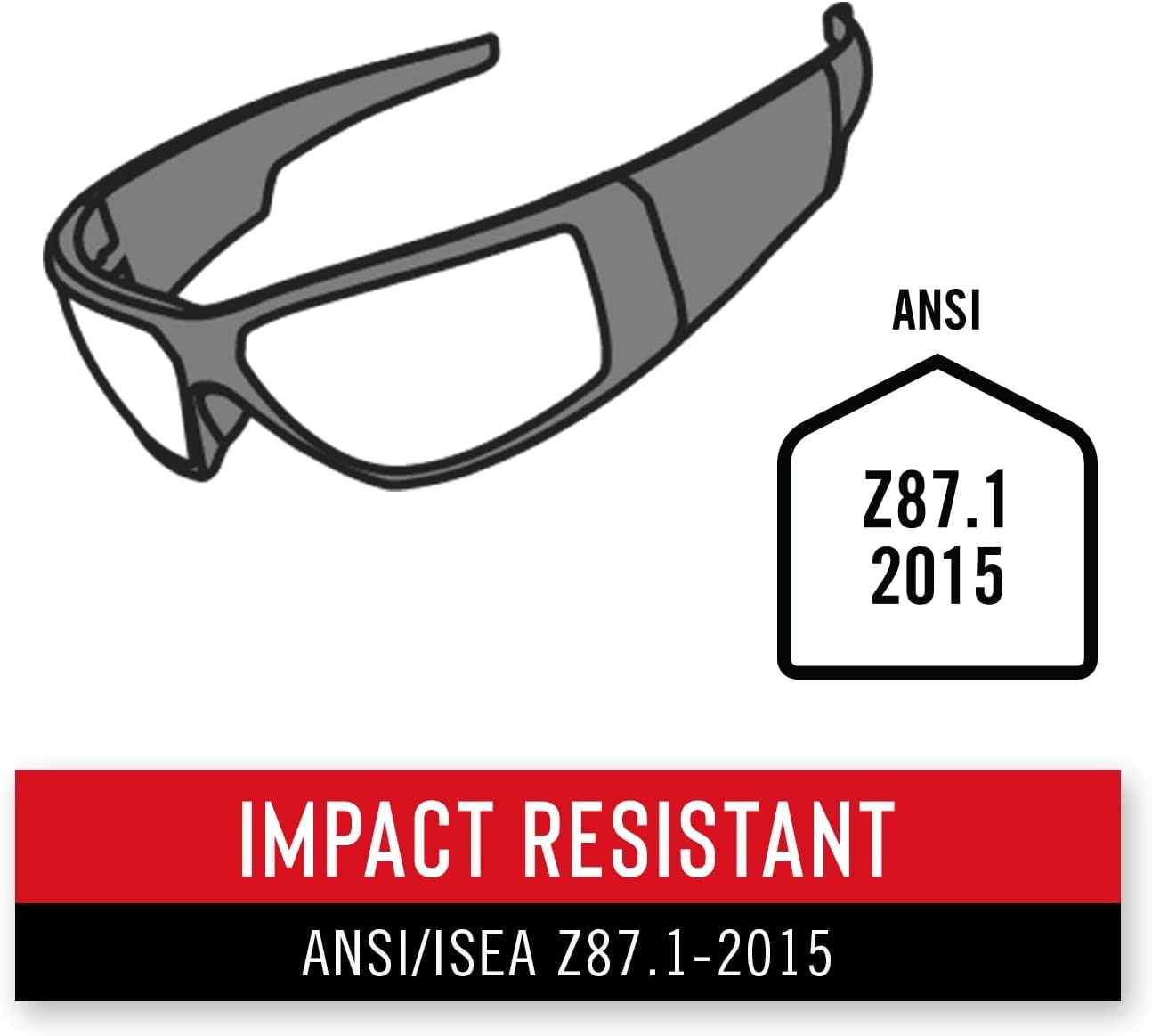 Coast SPG400 Rechargeable Lighted LED Safety Glasses with Built-In Inspection Beam, Scratch Resistant Interchangeable Lenses,(Safety Glasses W/ Non-bifocal Lenses)