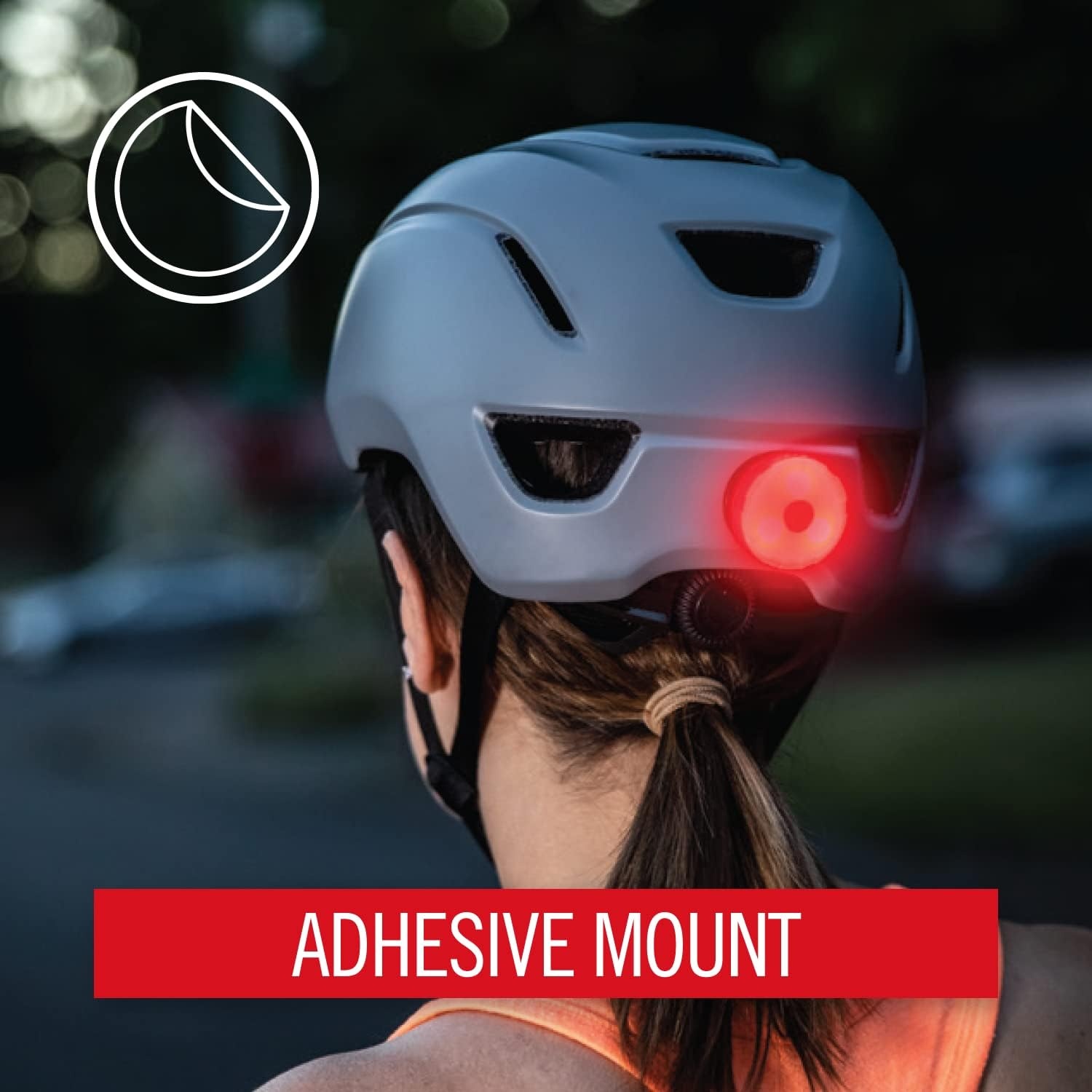Coast SL1R USB Rechargeable Safety Clip Light with Red Light Multi-Mode and Adhesive Dual Mount, Running, Walking, Cycling, Job Site, Helmet/Hard Hat Compatible, Dog Light