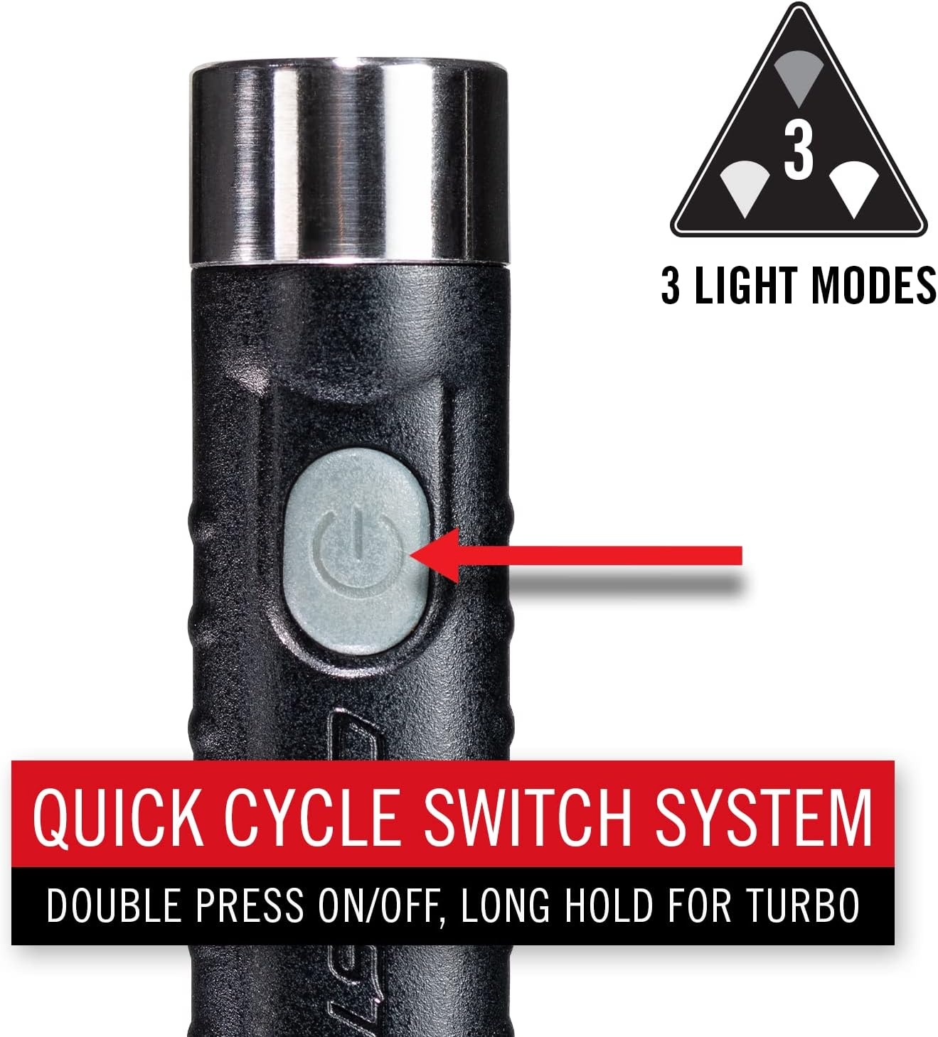 Coast KL20R 380 Lumen EDC Rechargeable Lightweight LED Keychain Flashlight, Black