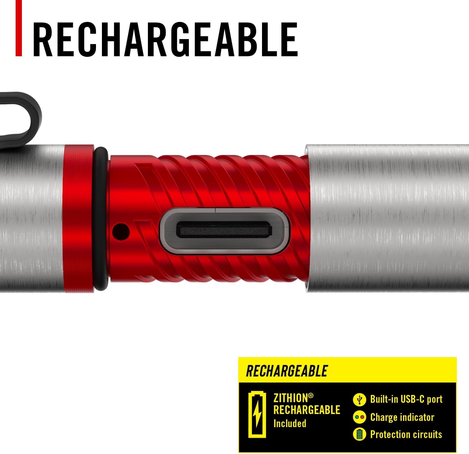 Coast® A9R 54 Lumen Rechargeable Inspection Beam LED Penlight with Flex Charge and Charging Cap, Silver(Black)