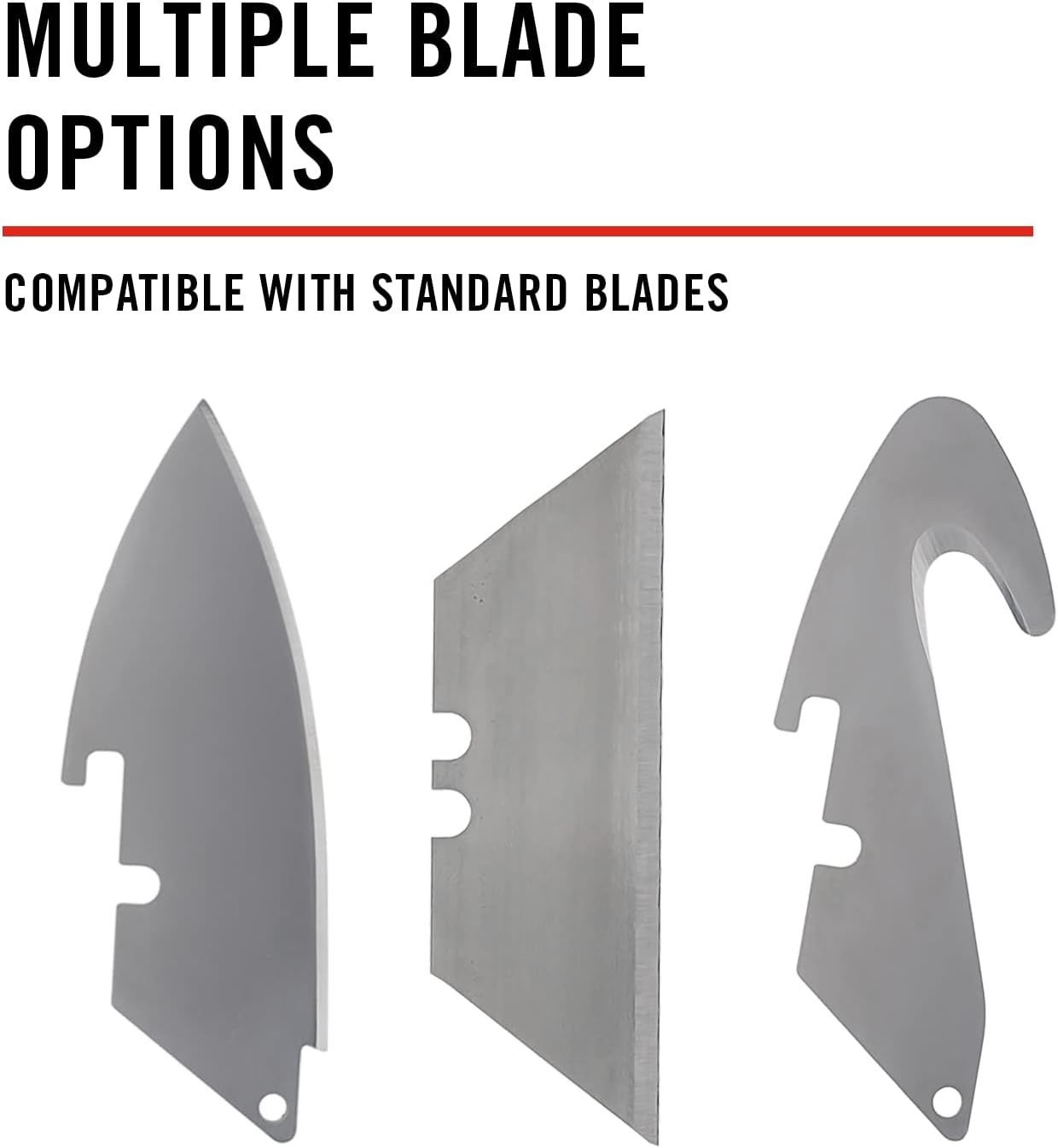 COAST SHIFT, EDC Replaceable Blade Folding Knife(Shift + gut hooks (6 pc))