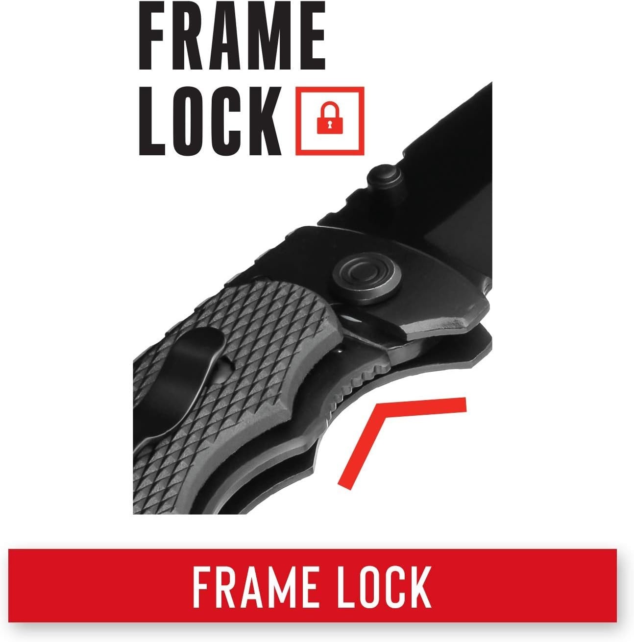 Coast® FX411 Frame Lock Folding Knife 4-Inch Blade