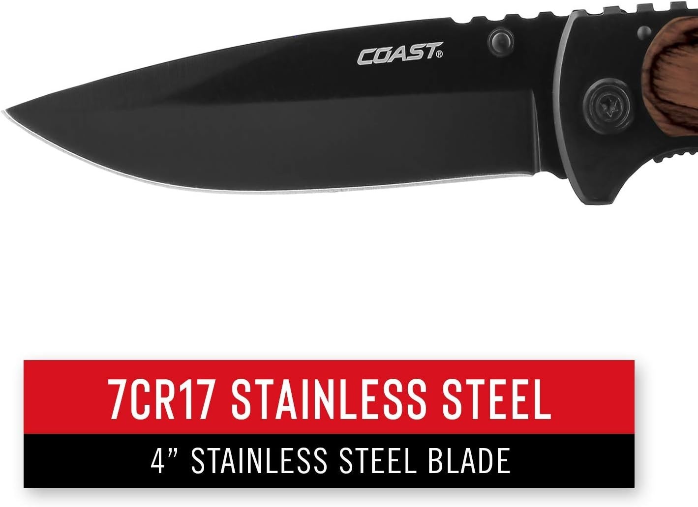 Coast® FX411 Frame Lock Folding Knife 4-Inch Blade