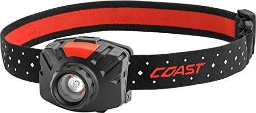 COAST FL75R Rechargeable 530 Lumen Dual Color Focusing LED Headlamp, Green(FL70 Headlamp)