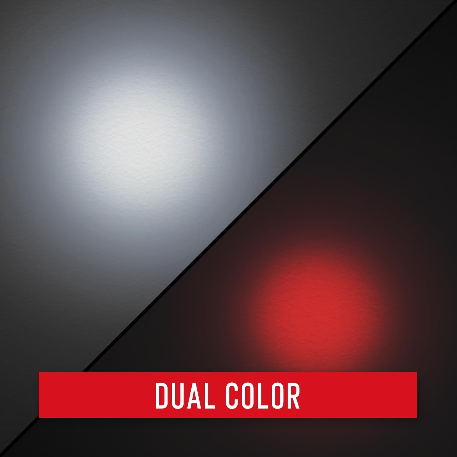 Coast PX20 Dual Color 315 Lumen LED Flashlight, Black