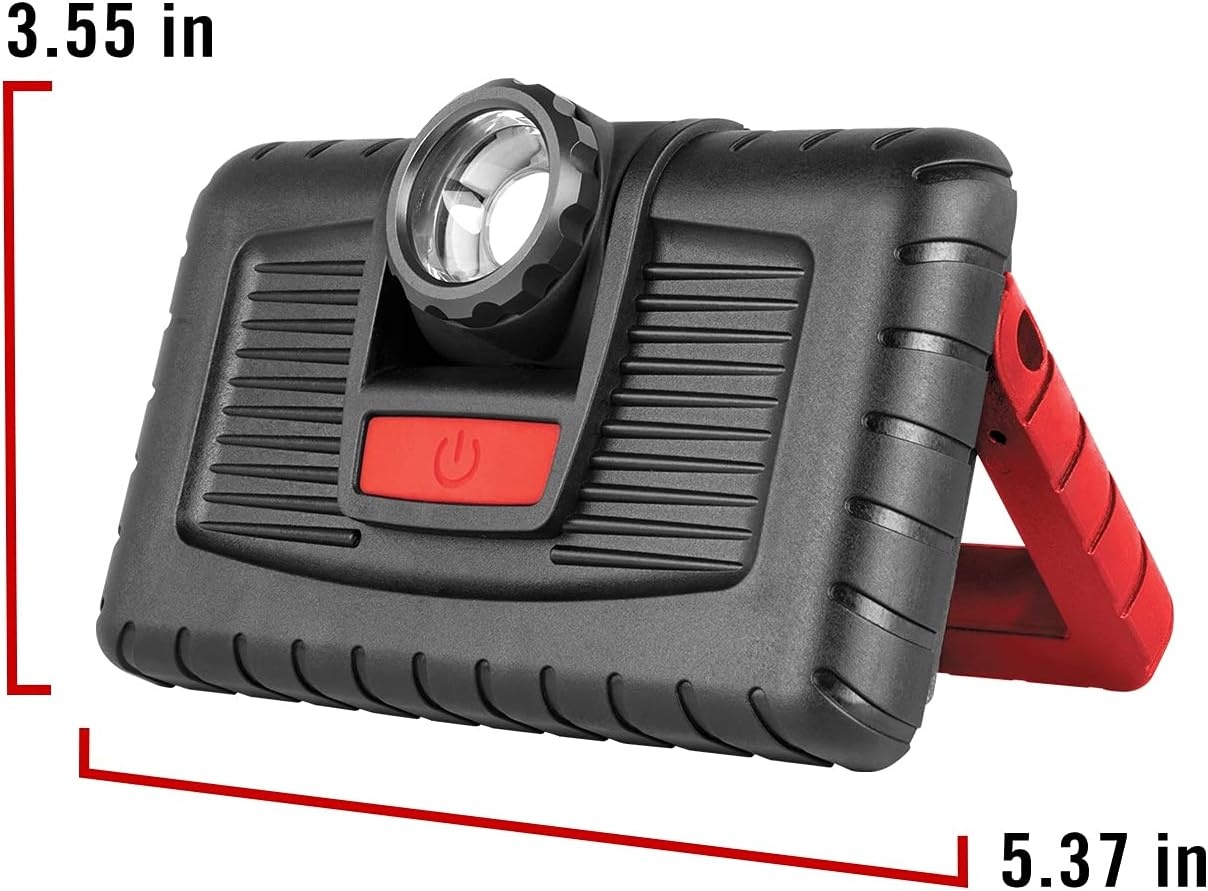 Coast – 30363 COAST PM310 1000 Lumen Alkaline Dual Power Magnetic Focusing LED Work Light