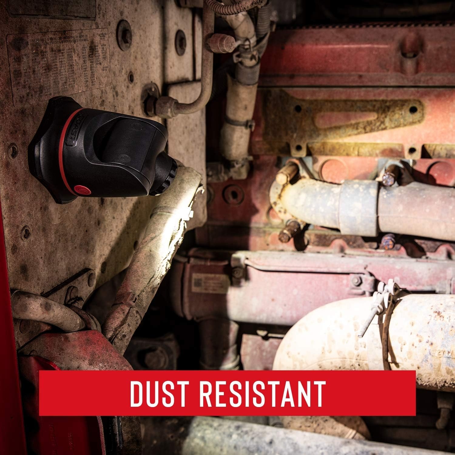 Coast PM650R 700 Lumen Rechargeable Focusing LED Work Light with Magnetic Base and Rotating Beam